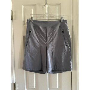 Athleta Longer Length Grey Shorts